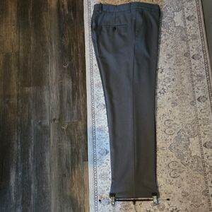 Reaction Slim Fit Stretch Dress Pants - Grey 32X30